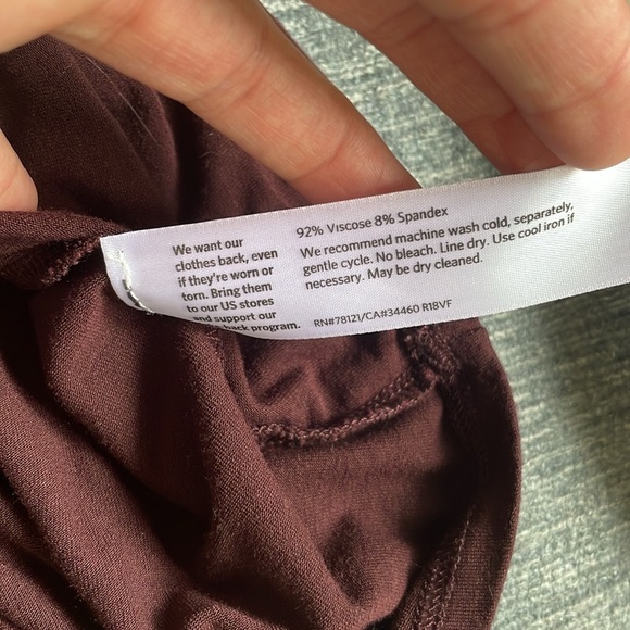 Eileen Fisher Purple Sleeveless Flowy Boho Tunic Dress - Picture 9 of 9